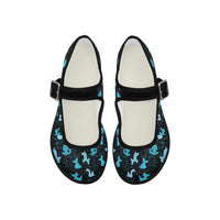 bluetoe.fw Mila Satin Women's Mary Jane Shoes (Model 4808)