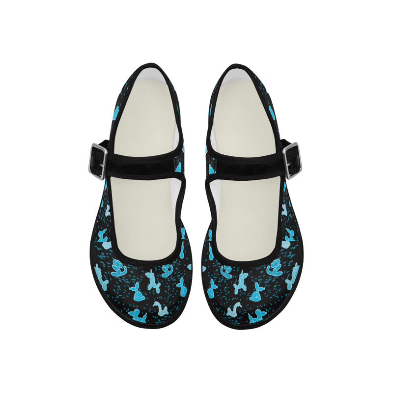 bluetoe.fw Mila Satin Women's Mary Jane Shoes (Model 4808)