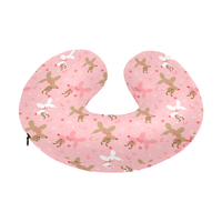 Reindeer Balloon Dogs Travel Pillow