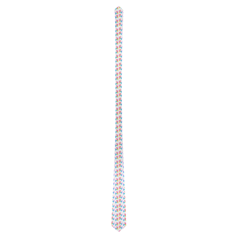 Watercolor Balloon Dogs Necktie