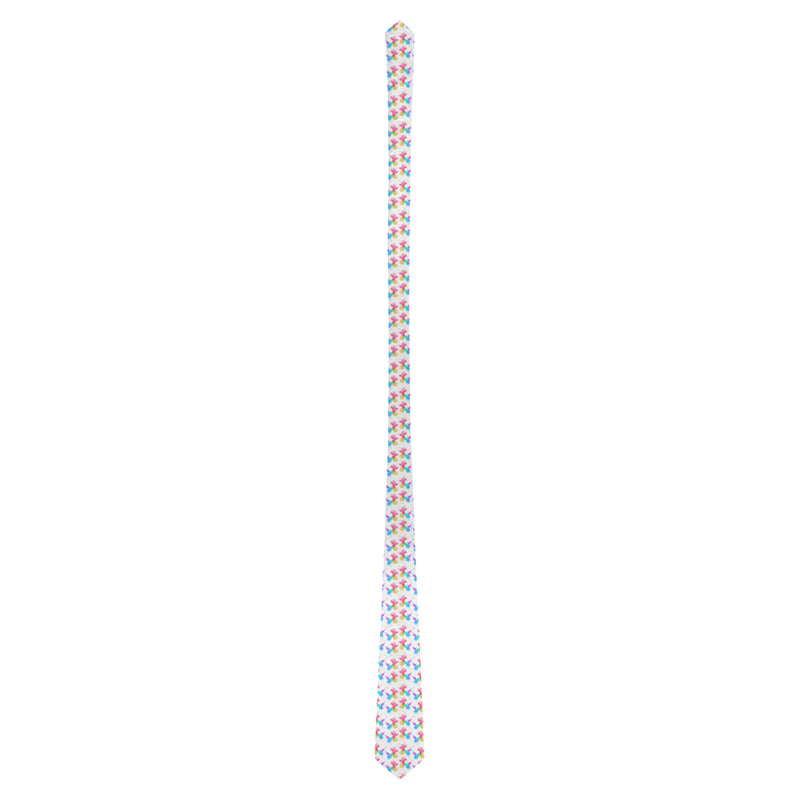 Watercolor Balloon Dogs Necktie