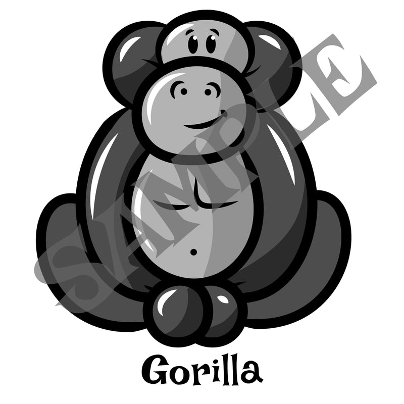 Gorilla Balloon Animal