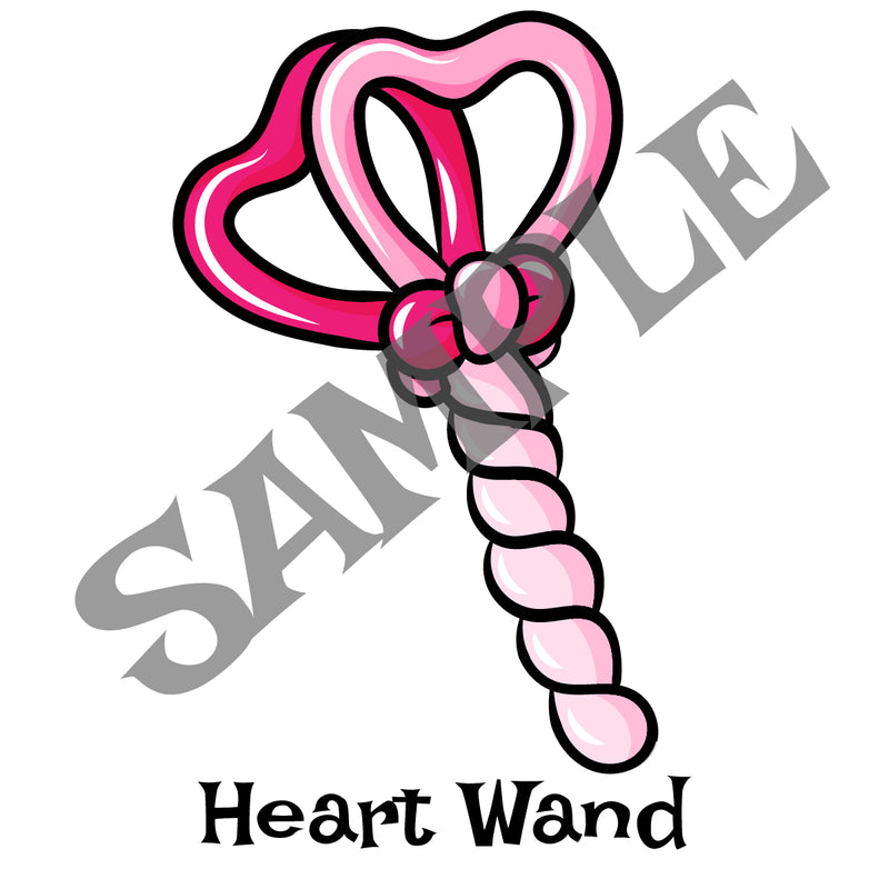 Heart Wand Balloon