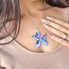 Pretty in Pastels Balloon Dog Necklace