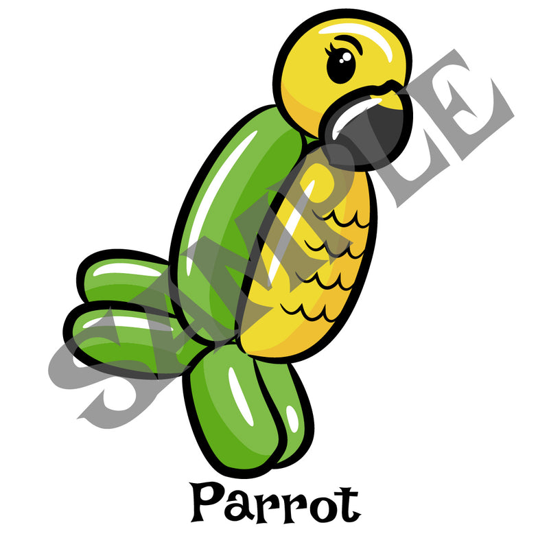 Parrot Balloon Animal