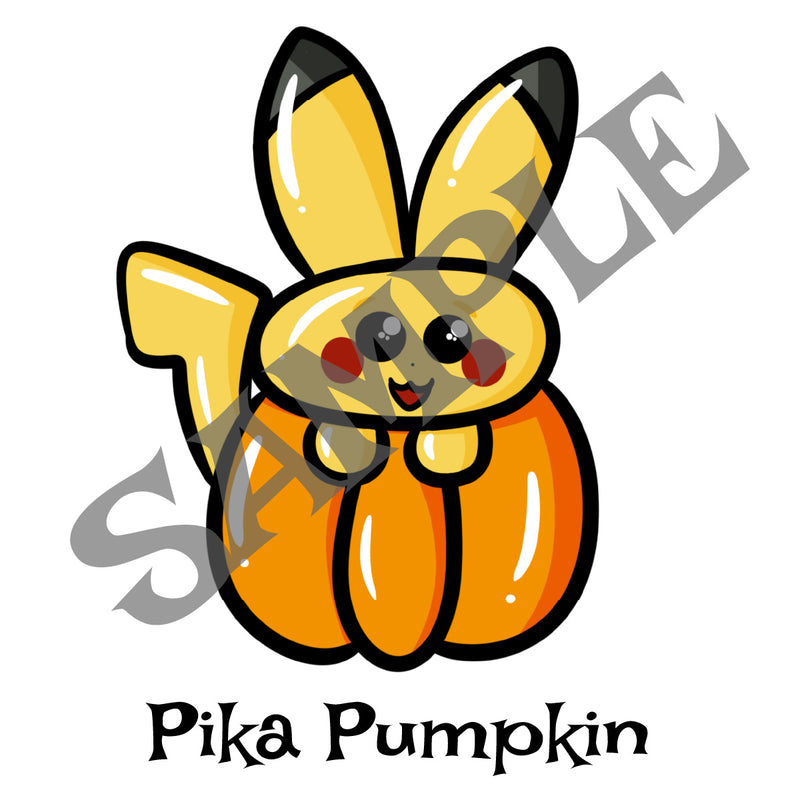 Pikachu Pumpkin