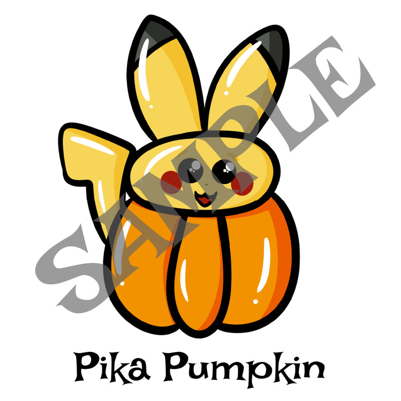 Pikachu Pumpkin