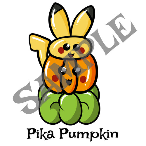 Pikachu Pumpkin