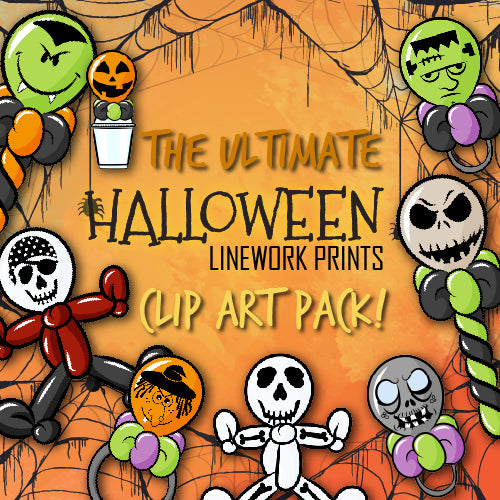 Halloween Prints Clip Art Bundle