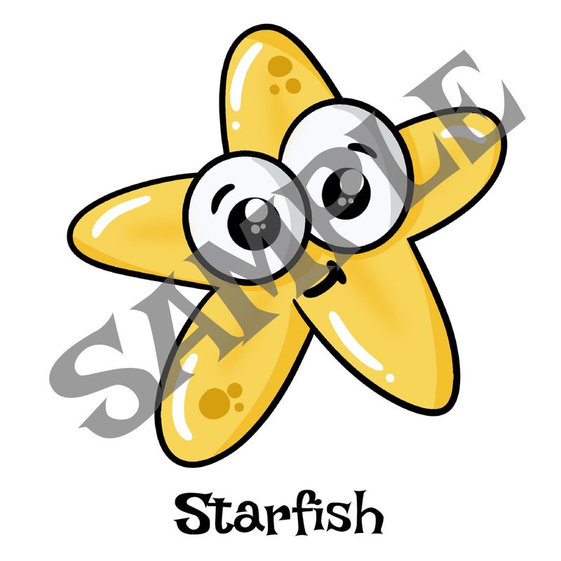 Starfish Clip Art