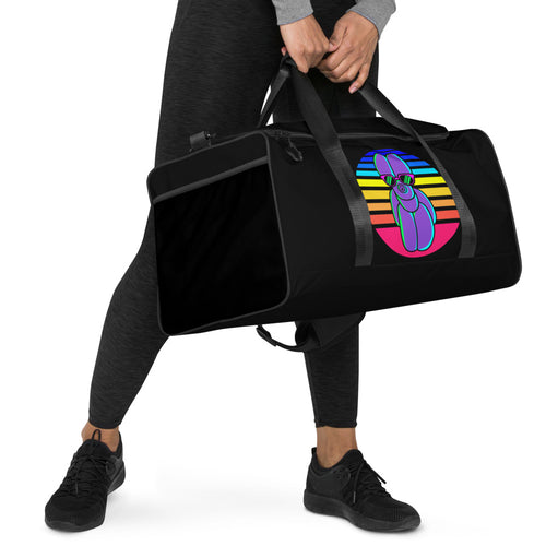 Sunset Balloon Dog Duffle bag