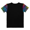 Women's Rainbow Leopard Balloon Artist T-shirt - Athletic Fit