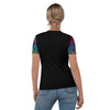 Women's Rainbow Leopard Balloon Artist T-shirt - Athletic Fit