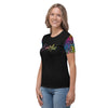 Women's Rainbow Leopard Balloon Artist T-shirt - Athletic Fit