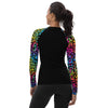 Rainbow Leopard Balloon Artist Long Sleeve Athletic Shirt