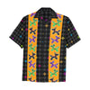 Sugar Skull Balloon Dogs Hawaiian Shirt with Chest Pocket