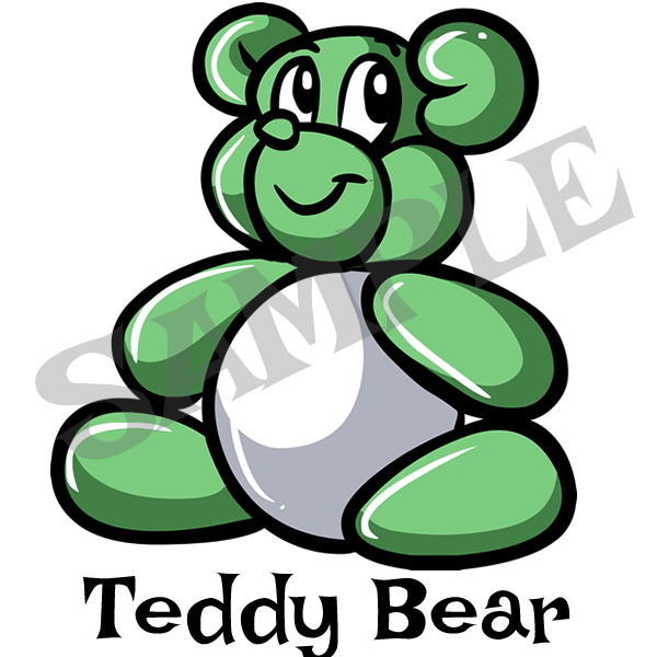 Teddy Bear Menu Item