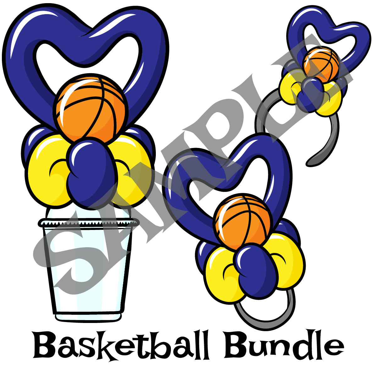 Basketball Heart Bundle