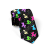 Classic Balloon Animals Black Necktie