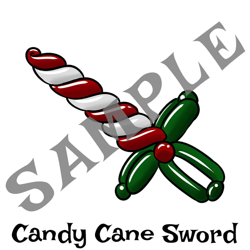 Candy Cane Sword