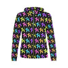 Color Pop Balloon Dog Full Zip Hoodie for Women