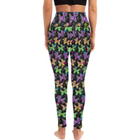 Sugar Skull Balloon Dogs Leggings with Pockets