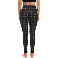 Sugar Skull Diamond Leggings with Pockets
