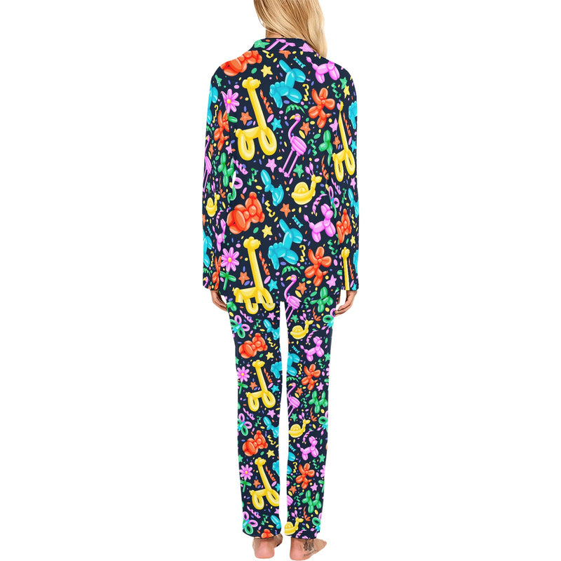 Balloon Fiesta Women's Long Pajama Set