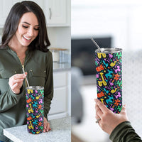 Balloon Fiesta 20oz Tumbler with Lid and Straw