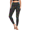 Sugar Skull Diamond Leggings with Pockets
