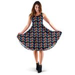 Colorful Balloon Dogs Midi Dress