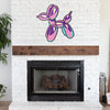 Pretty in Pastels Balloon Dog Metal Sign