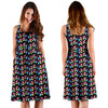 Colorful Balloon Dogs Midi Dress