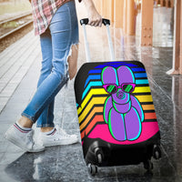 Sunset Balloon Dog Luggage Cover