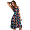Colorful Balloon Dogs Midi Dress