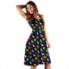 Classic Balloon Animals Midi Dress