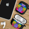 Sunset Balloon Dog Airpods Case Cover