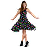 Classic Balloon Animals Midi Dress