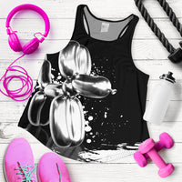 Reflections Balloon Dog Women's Racerback Tank