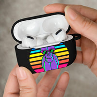 Sunset Balloon Dog Airpods Case Cover
