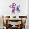 Pretty in Pastels Balloon Dog Metal Sign