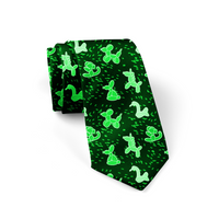 Green Balloon Animals Necktie