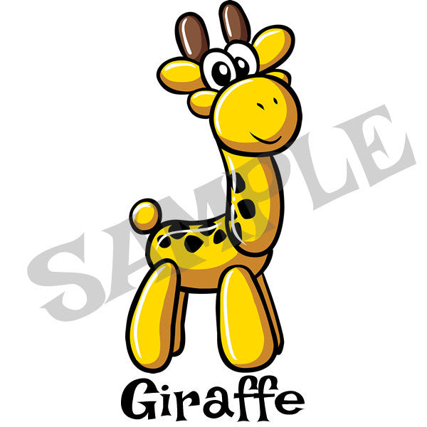 Giraffe Menu Item