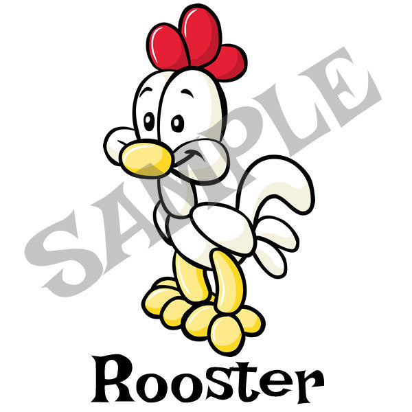 Rooster Menu Item