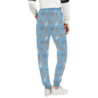Reindeer Balloon Dogs Women's Sweatpants