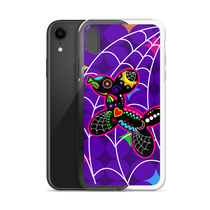 Sugar Skull Balloon Dog iPhone Case
