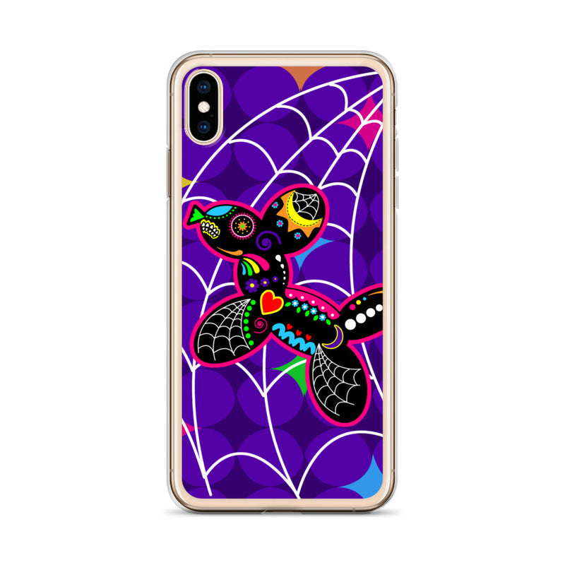 Sugar Skull Balloon Dog iPhone Case