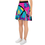 Memphis Balloon Dog Skater Skirt