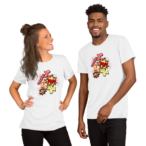Comic Dogs Short-Sleeve Unisex T-Shirt