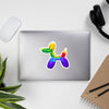 Geometric Balloon Dog Sticker